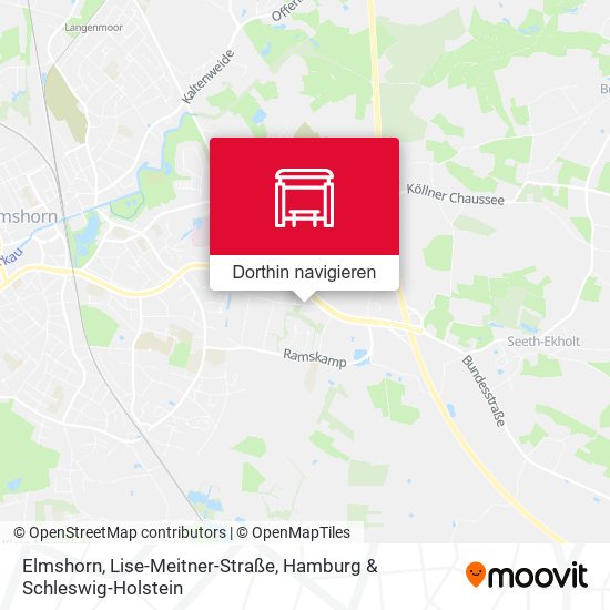 Elmshorn, Lise-Meitner-Straße Karte