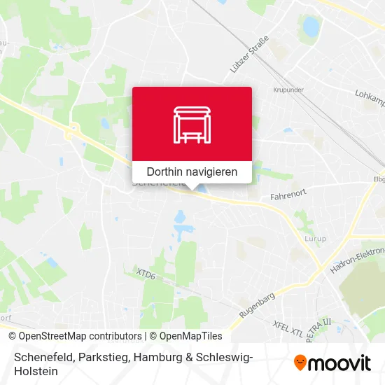 Schenefeld, Parkstieg Karte