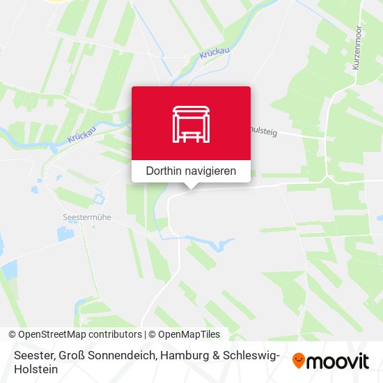 Seester, Groß Sonnendeich Karte