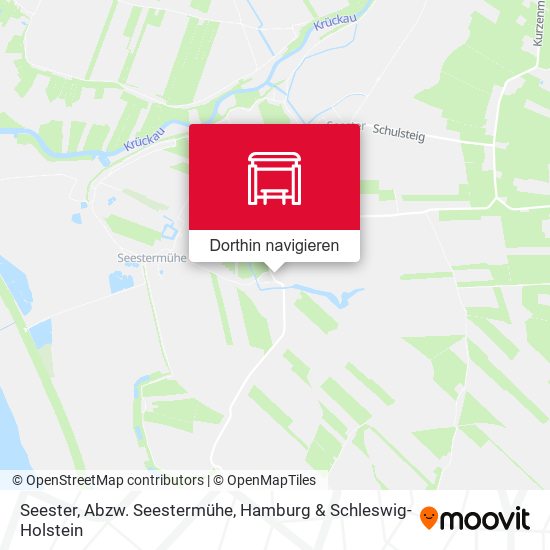 Seester, Abzw. Seestermühe Karte