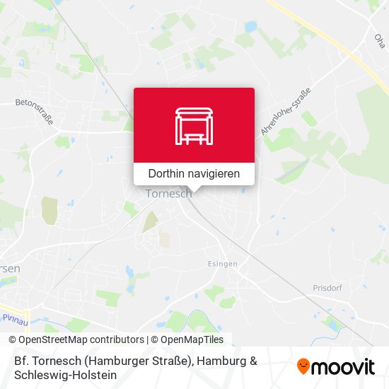 Bf. Tornesch (Hamburger Straße) Karte