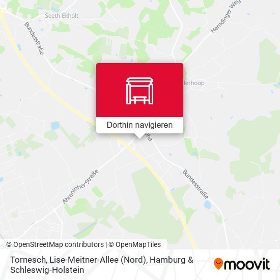 Tornesch, Lise-Meitner-Allee (Nord) Karte