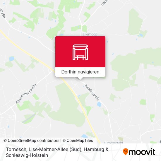 Tornesch, Lise-Meitner-Allee (Süd) Karte