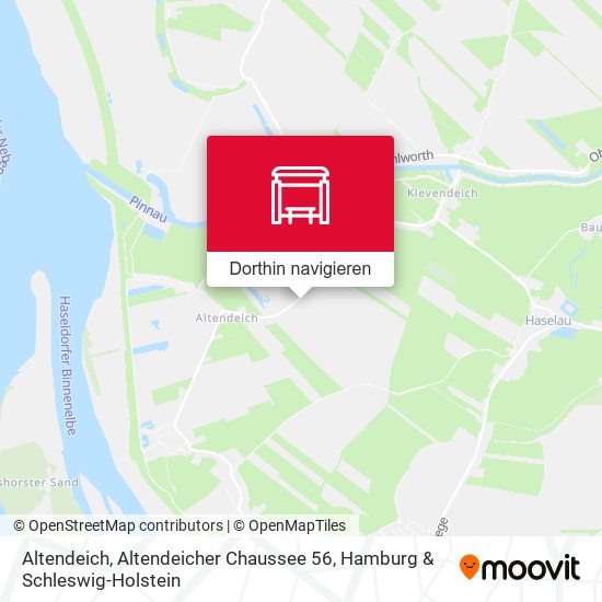 Altendeich, Altendeicher Chaussee 56 Karte