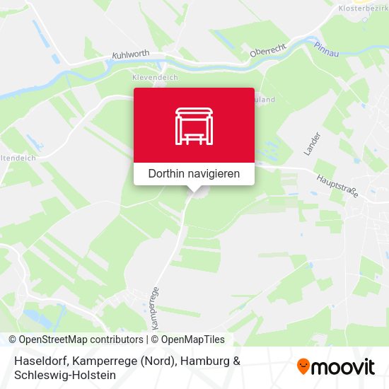 Haseldorf, Kamperrege (Nord) Karte