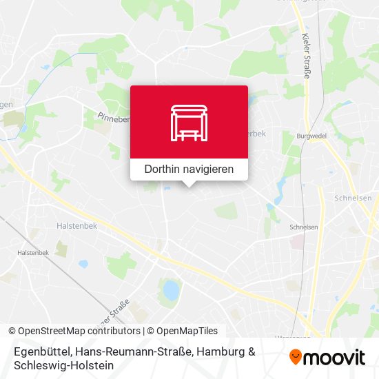 Egenbüttel, Hans-Reumann-Straße Karte