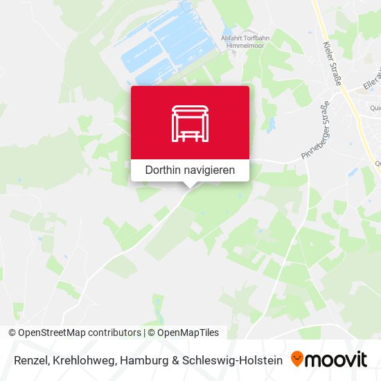 Renzel, Krehlohweg Karte