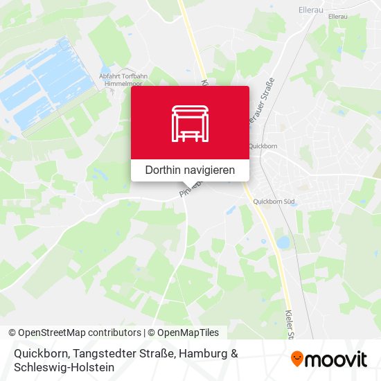 Quickborn, Tangstedter Straße Karte