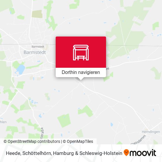 Heede, Schöttelhörn Karte