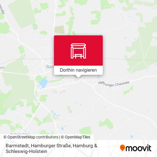 Barmstedt, Hamburger Straße Karte