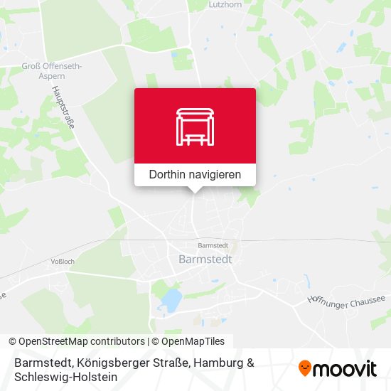 Barmstedt, Königsberger Straße Karte