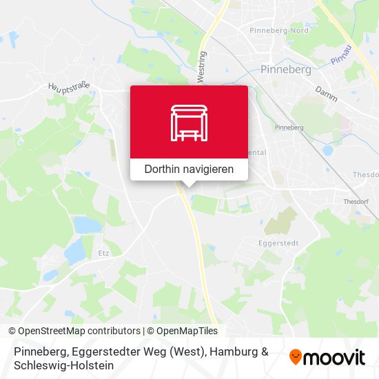 Pinneberg, Eggerstedter Weg (West) Karte