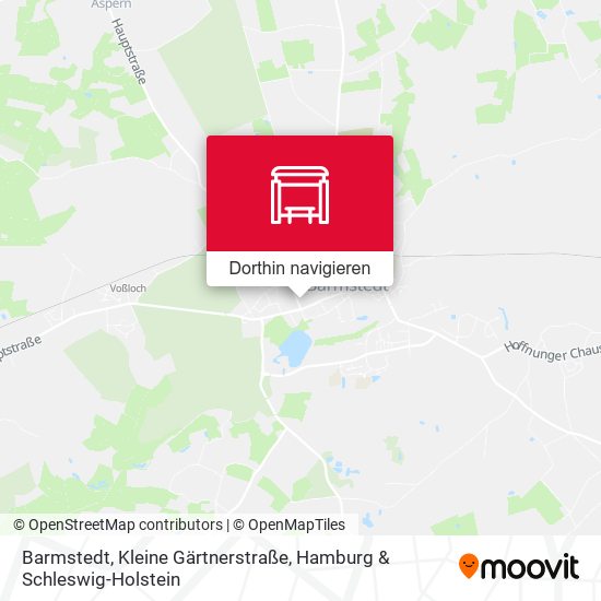 Barmstedt, Kleine Gärtnerstraße Karte