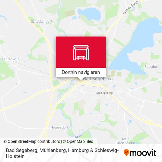 Bad Segeberg, Mühlenberg Karte