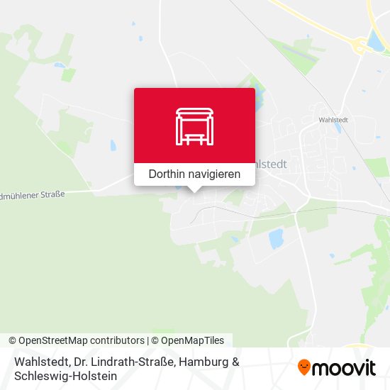 Wahlstedt, Dr. Lindrath-Straße Karte