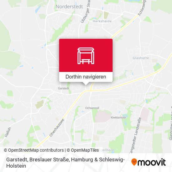 Garstedt, Breslauer Straße Karte