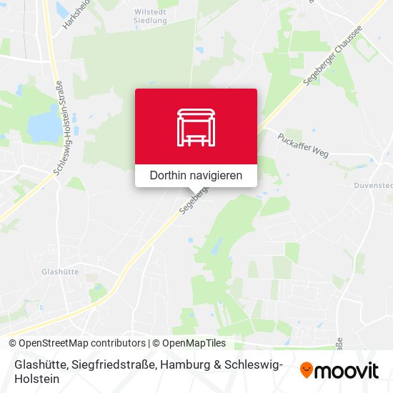 Glashütte, Siegfriedstraße Karte