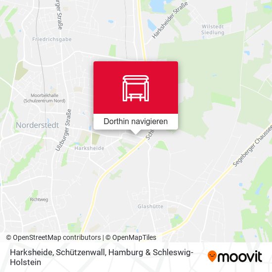 Harksheide, Schützenwall Karte