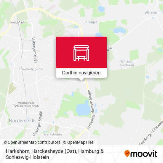 Harkshörn, Harckesheyde (Ost) Karte