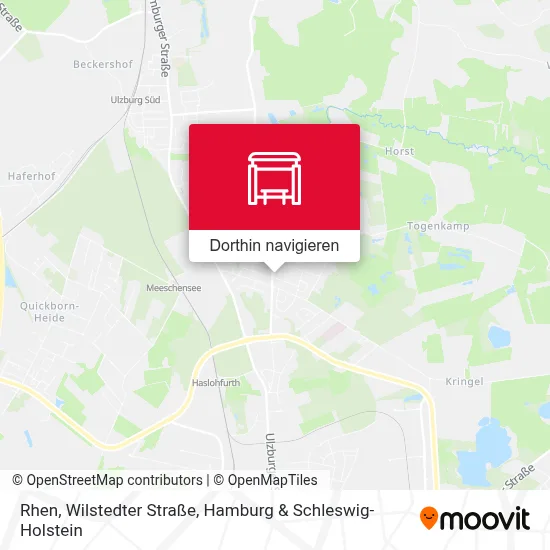 Rhen, Wilstedter Straße Karte