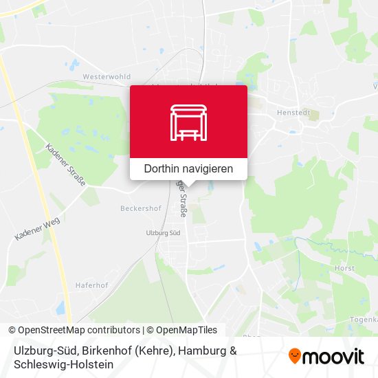 Ulzburg-Süd, Birkenhof (Kehre) Karte