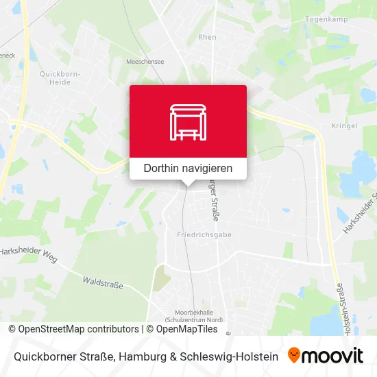 Quickborner Straße Karte