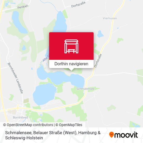 Schmalensee, Belauer Straße (West) Karte