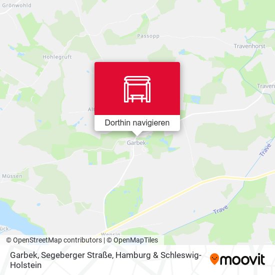 Garbek, Segeberger Straße Karte