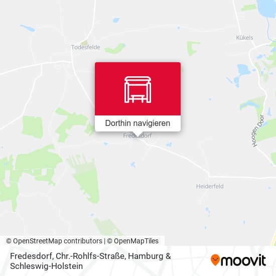 Fredesdorf, Chr.-Rohlfs-Straße Karte