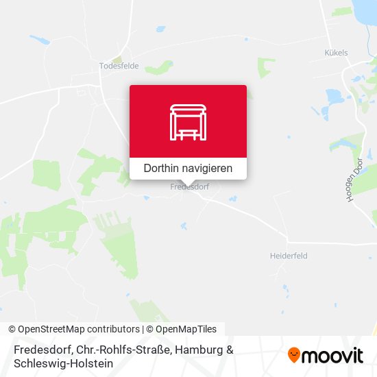 Fredesdorf, Chr.-Rohlfs-Straße Karte