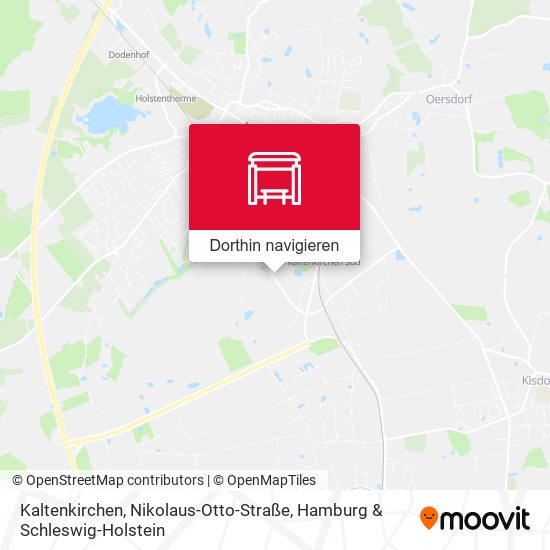 Kaltenkirchen, Nikolaus-Otto-Straße Karte