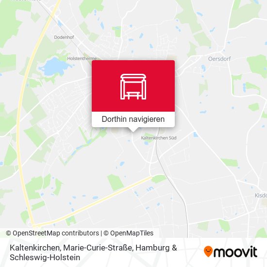 Kaltenkirchen, Marie-Curie-Straße Karte
