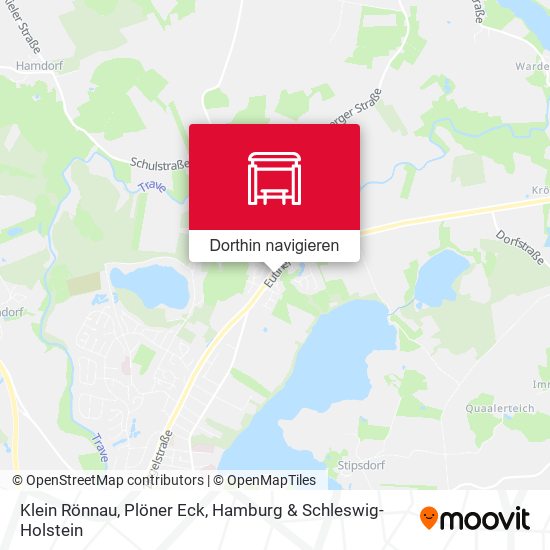 Klein Rönnau, Plöner Eck Karte