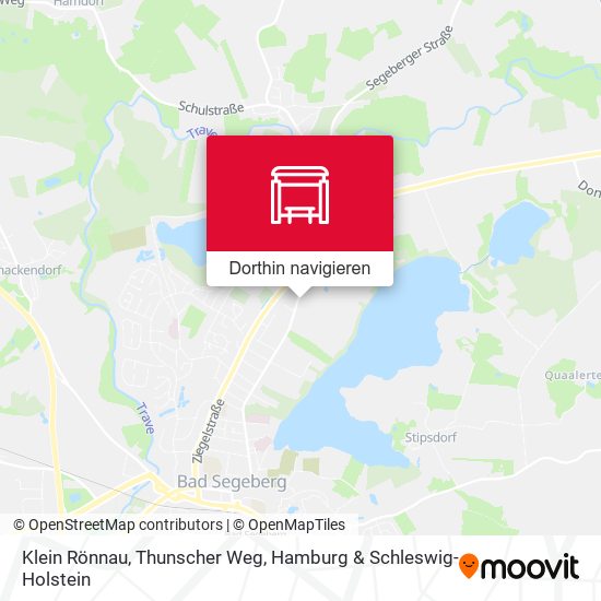 Klein Rönnau, Thunscher Weg Karte