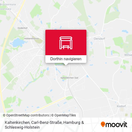 Kaltenkirchen, Carl-Benz-Straße Karte