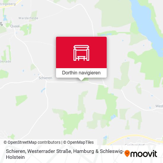 Schieren, Westerrader Straße Karte