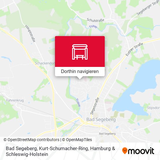 Bad Segeberg, Kurt-Schumacher-Ring Karte