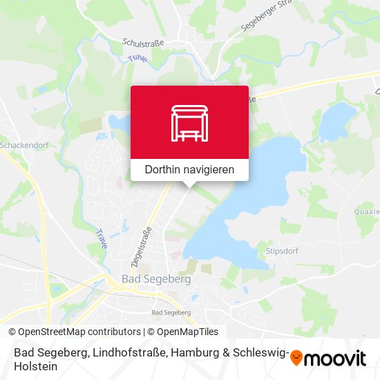 Bad Segeberg, Lindhofstraße Karte