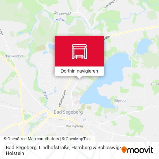 Bad Segeberg, Lindhofstraße Karte