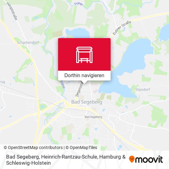 Bad Segeberg, Heinrich-Rantzau-Schule Karte