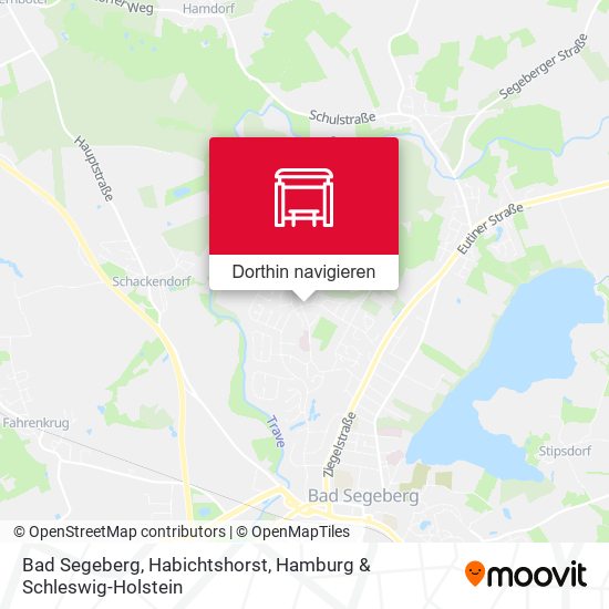 Bad Segeberg, Habichtshorst Karte