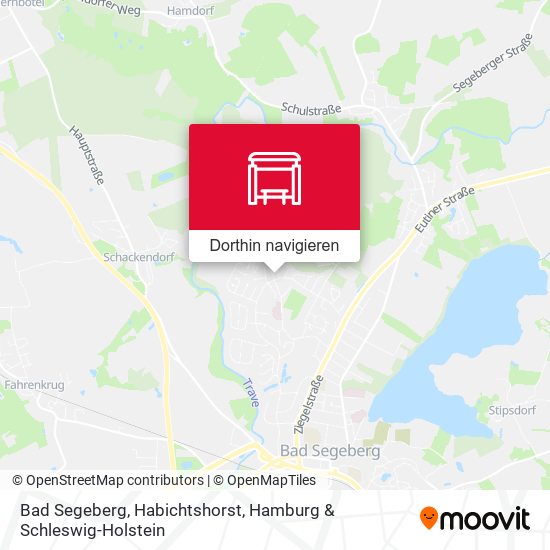 Bad Segeberg, Habichtshorst Karte