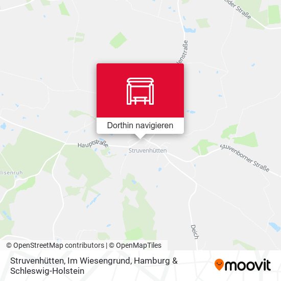 Struvenhütten, Im Wiesengrund Karte