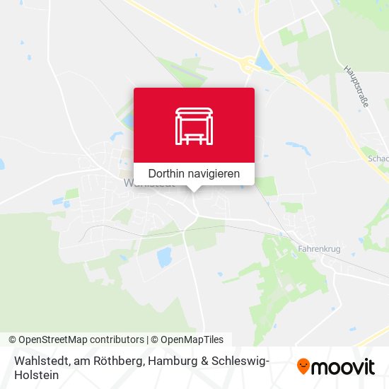 Wahlstedt, am Röthberg Karte