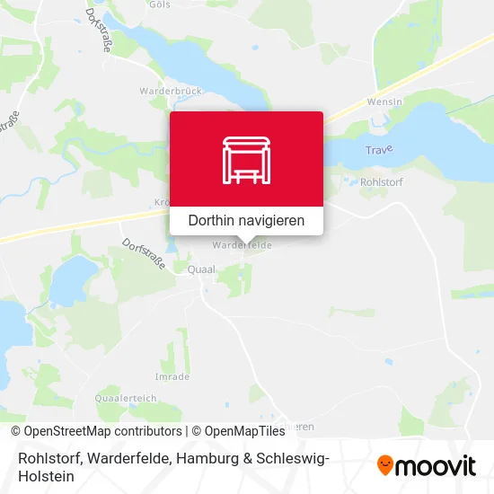 Rohlstorf, Warderfelde Karte