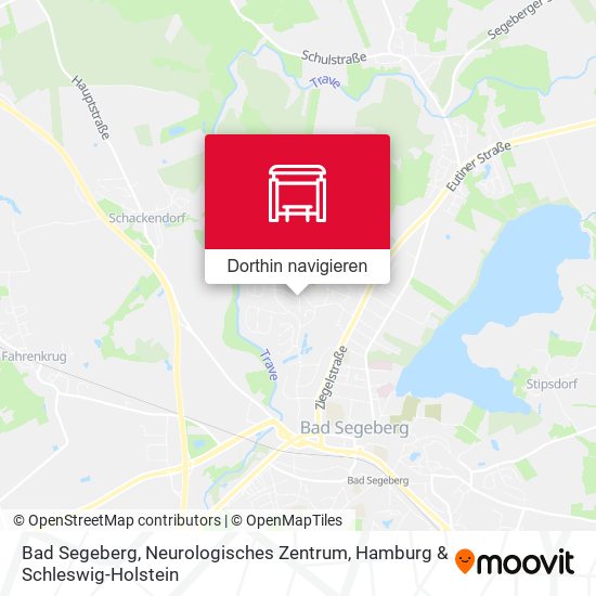 Bad Segeberg, Neurologisches Zentrum Karte