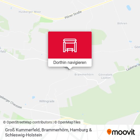 Groß Kummerfeld, Brammerhörn Karte