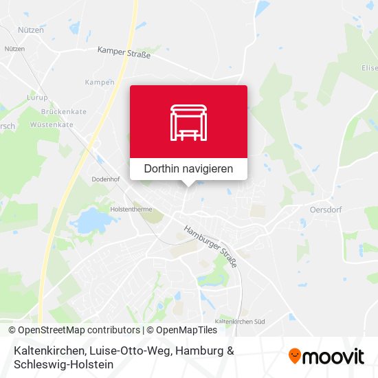 Kaltenkirchen, Luise-Otto-Weg Karte