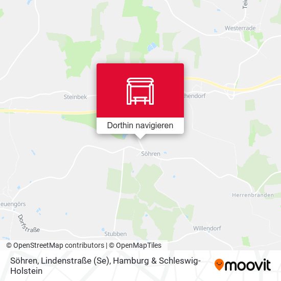 Söhren, Lindenstraße (Se) Karte