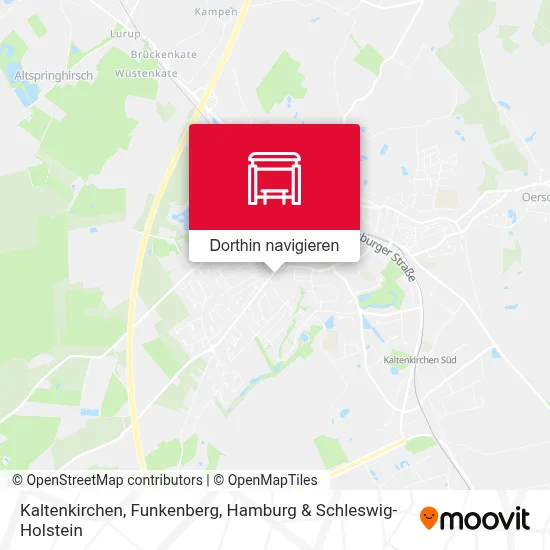 Kaltenkirchen, Funkenberg Karte